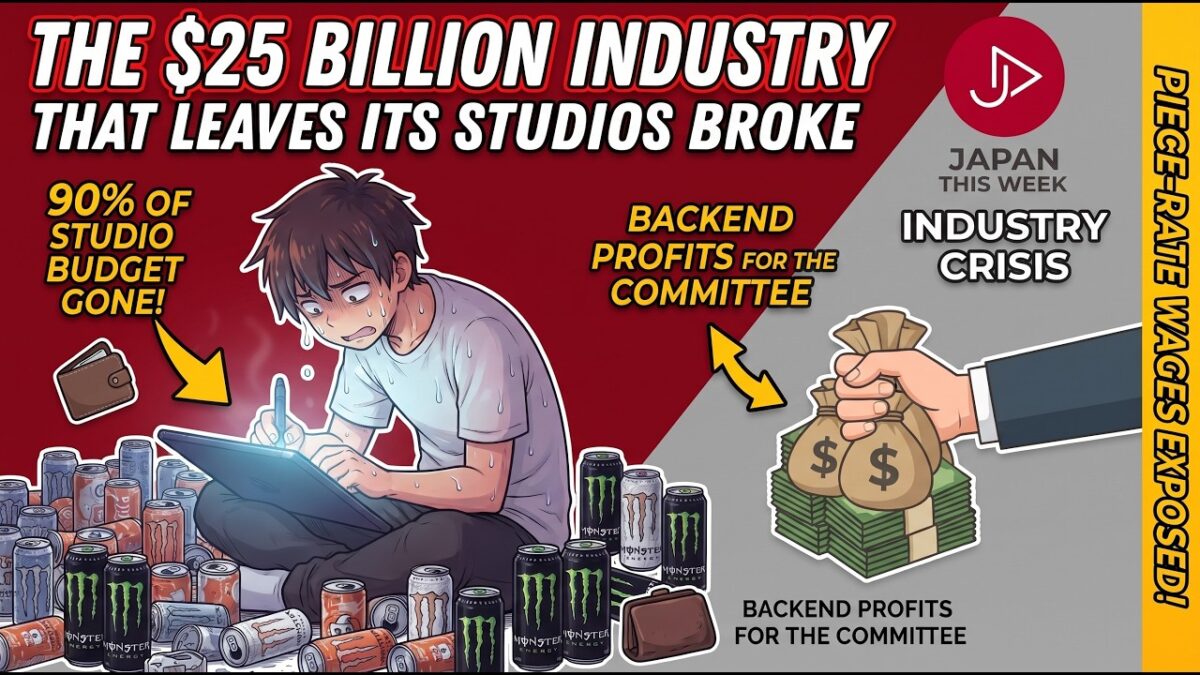 Anime: Broke in a 25 billion dollar industry