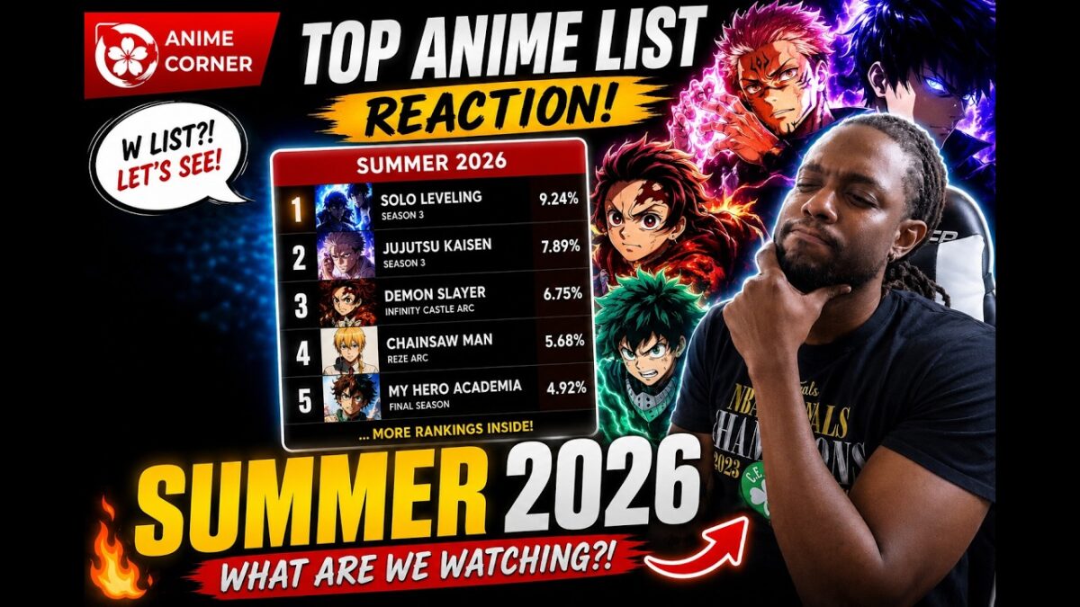 Anime Corner’s Summer 2026 Top Anime List… DO WE AGREE?! 🤯 (Reaction & Discussion)