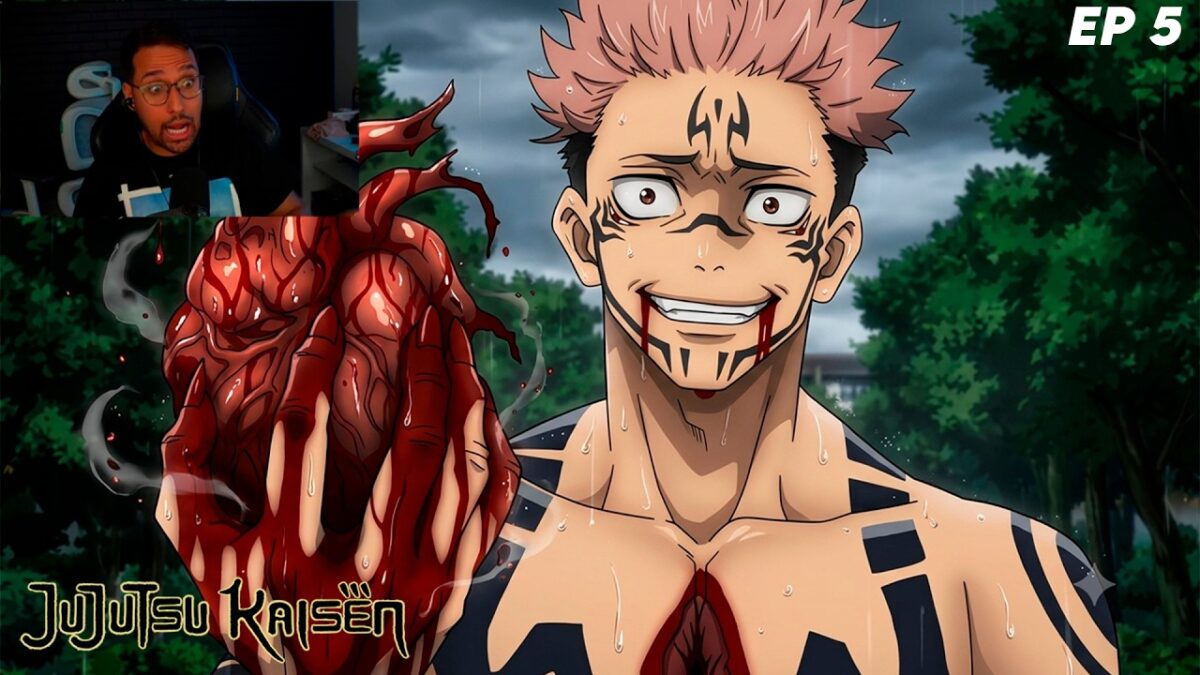 BRKK – SUKUNA VS MEGUMI | REAGINDO A JUJUTSU KAISEN EP 5