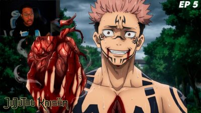 BRKK – SUKUNA VS MEGUMI | REAGINDO A JUJUTSU KAISEN EP 5