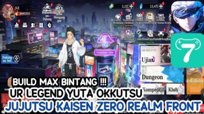 Build Max Bintang 15 UR Legend YUTA OKKUTSU | Jujutsu Kaisen Zero Realm Front | Free 648¥