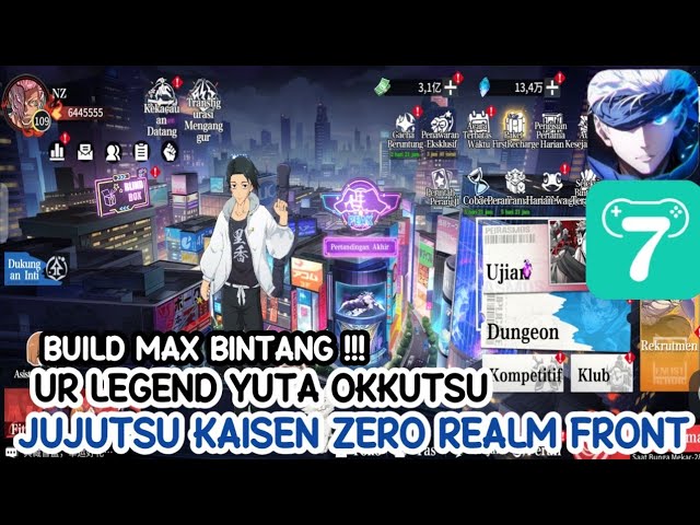 Build Max Bintang 15 UR Legend YUTA OKKUTSU | Jujutsu Kaisen Zero Realm Front | Free 648¥