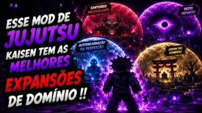 ESSE MOD DE JUJUTSU KAISEN TEM AS MELHORES EXPANSÕES DE DOMINIO !!