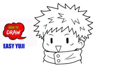 How to Draw Yuji Itadori | Jujutsu Kaisen Easy Tutorial