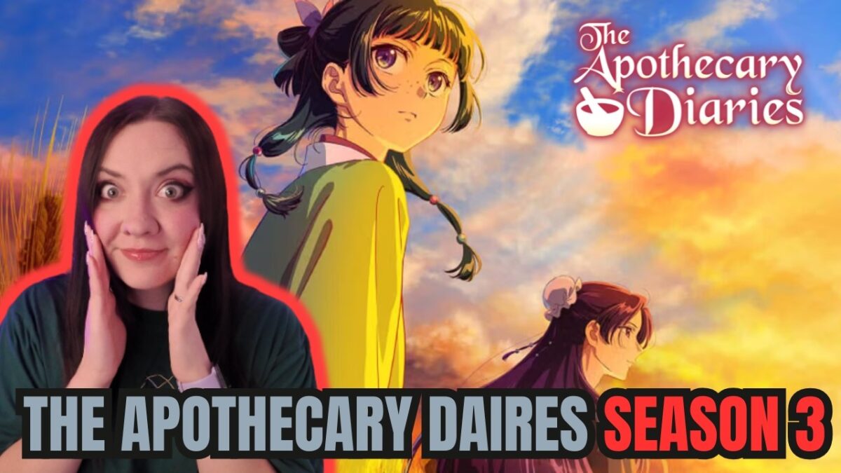 I AM SO READY FOR OCTOBER!! | Apothecary Dairies Season 3 & Movie Trailer Reaction + Firefly Wedding