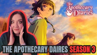 I AM SO READY FOR OCTOBER!! | Apothecary Dairies Season 3 & Movie Trailer Reaction + Firefly Wedding