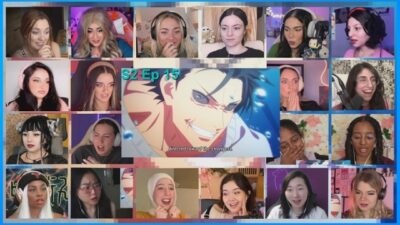 Jujutsu Kaisen Season 2 Episode 15 (Girls Reaction Mashup)