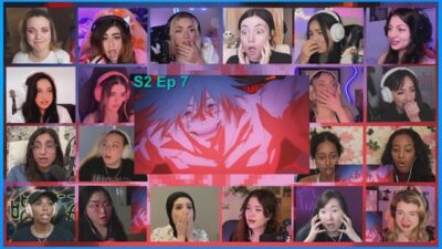 Jujutsu Kaisen Season 2 Episode 7 (Girls Reaction Mashup)