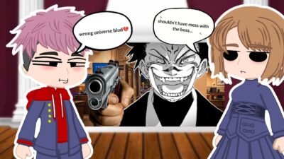 Jujutsu kaisen react to Sukuna robbed a bank ll pharpy skitts ll jujutsu kaisen ll gacha reaction