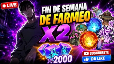 🔴 LIVE | ¡HOY SE FARMEA TODO! NUEVO EVENTO + CUBOS GRATIS | / Jujutsu Kaisen: Phantom Parade