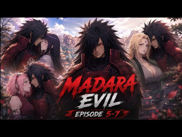 কি হতো যদি Madara Evil 😨 Naruto X jujutsu kaisen Episode 5-7 😱#anime #naruto #manga #onepiece
