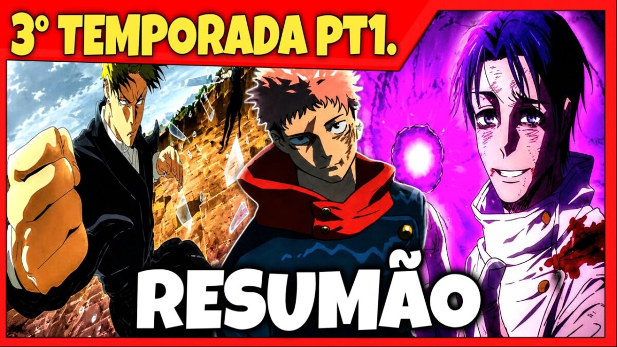 O JOGO DO ABATE COMEÇOU! 😱 | JUJUTSU KAISEN 3ª TEMPORADA PT 1 — RESUMO COMPLETO