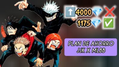 PLAN DE AHORRO JUJUTSU KAISEN X MLBB | COMO CONSEGUIR UNA SKIN JJK MAS BARATA EN MOBILE LEGENDS 2026