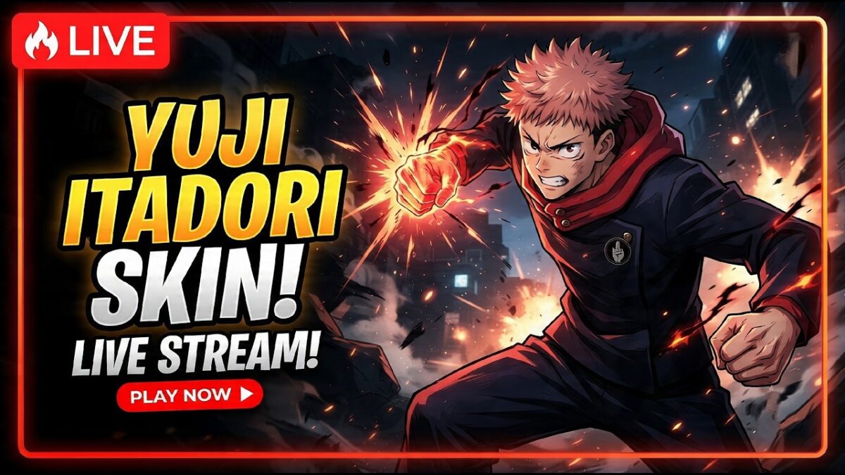 Playing with Jujutsu Kaisen Skin💪 with global yin | Mlbb Live Stream