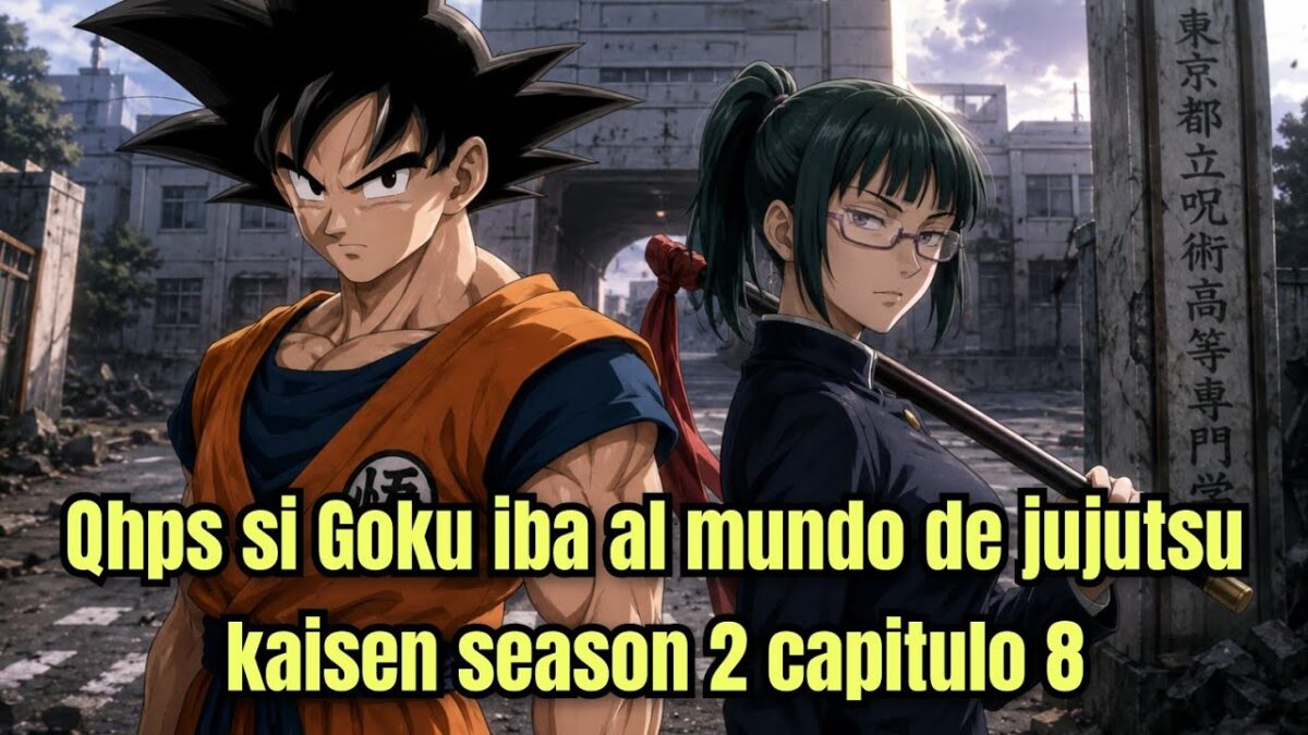 Qhps si Goku iba al mundo de jujutsu kaisen season 2 capitulo 8