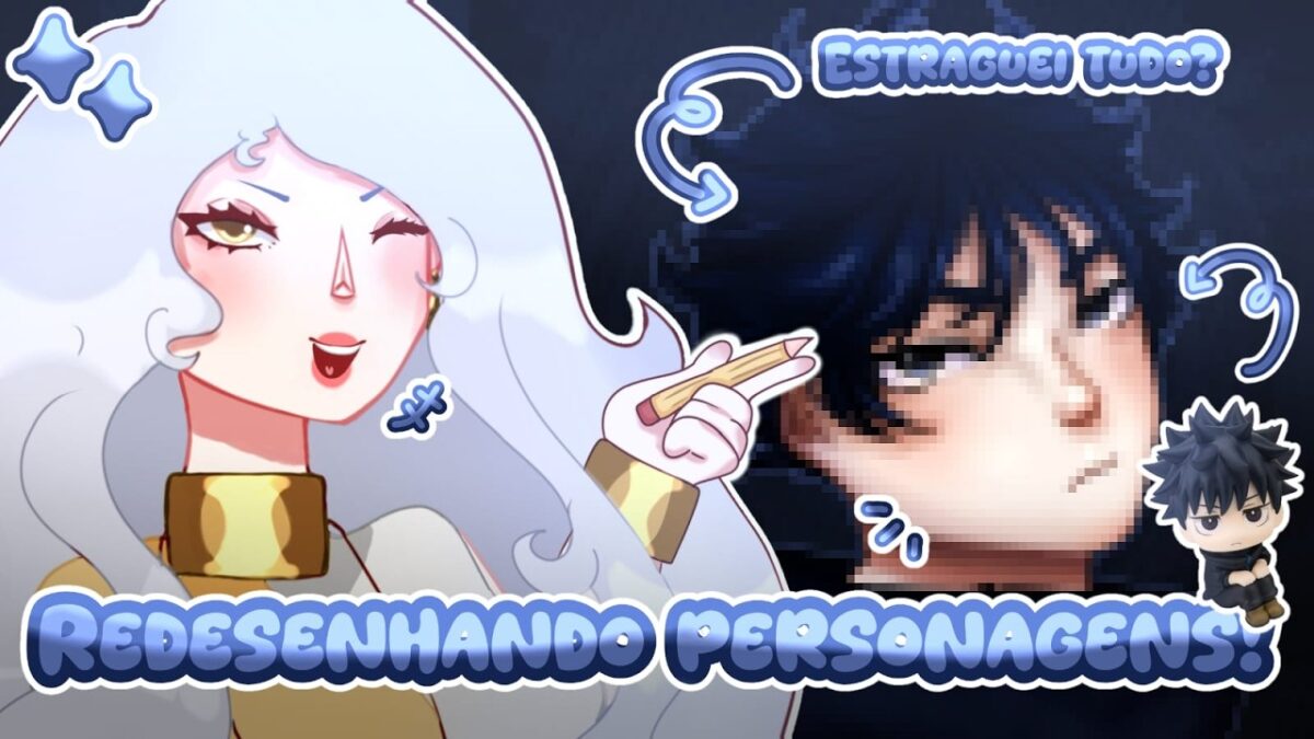 REDESENHANDO PERSONAGENS DEU RUIM? | Digital art (jujutsu kaisen)