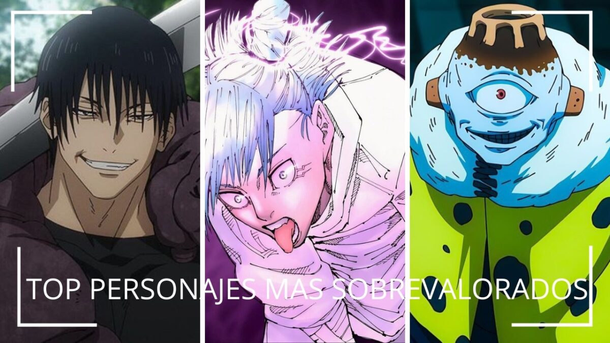 !TOP 3 PERSONAJES MÁS SOBREVALORADOS DE JUJUTSU KAISEN!