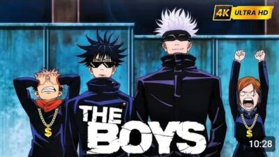 The boys. Gojo saturo. Jujutsu kaisen.