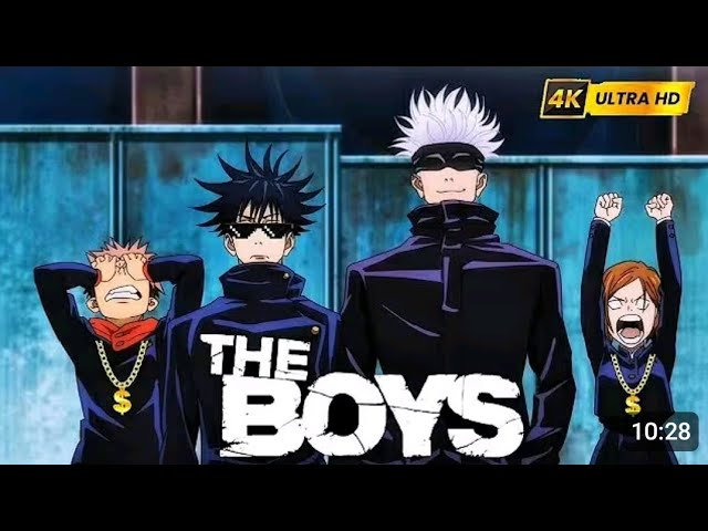 The boys. Gojo saturo. Jujutsu kaisen.
