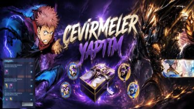 YILDIZ ÜYELİK ŞANLI KUTU ZARİF KOLEKSİYON VE JUJUTSU KAISEN ETKİNLİKLERİNDE ÇEVİRMELER YAPTIM