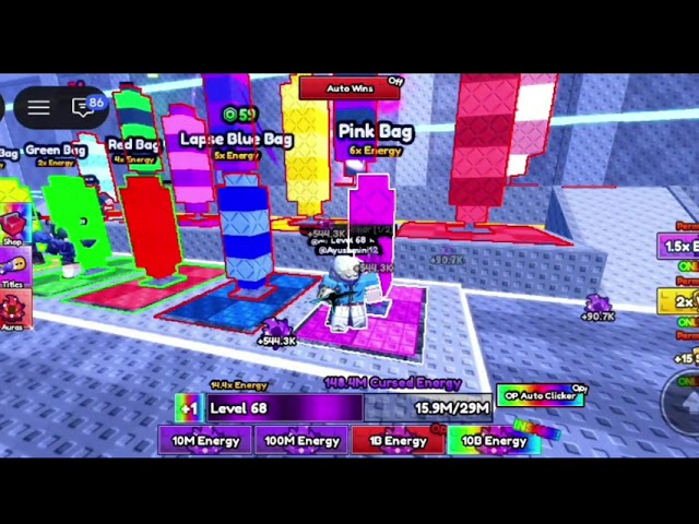 +1 Power jujutsu kaisen Evolution👿 ROBLOX?
