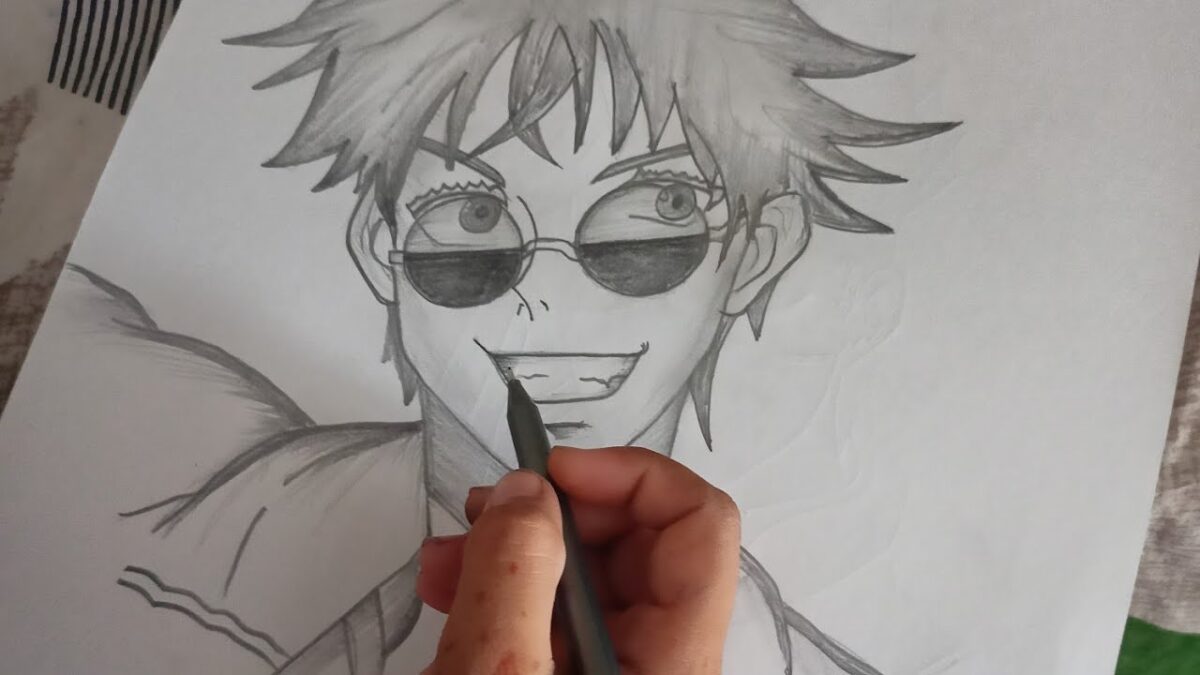 Gojo Anime Live Drawing 🔥 | Jujutsu Kaisen Gojo Satoru | Anime Live Stream