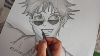 Gojo Anime Live Drawing 🔥 | Jujutsu Kaisen Gojo Satoru | Anime Live Stream