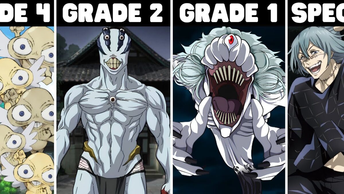 Grades of All Cursed Spirits in Jujutsu Kaisen