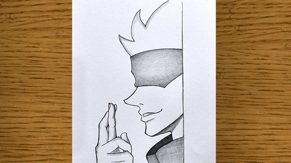 How to Draw Gojo | Satoru Gojo Drawing | Jujutsu Kaisen Anime Drawing #art