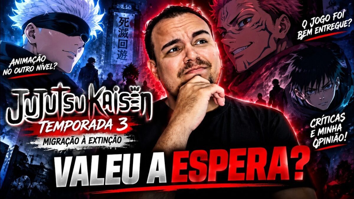 🔥 JUJUTSU KAISEN 3 me decepcionou?! Minha opinião sobre a Migração à Extinção