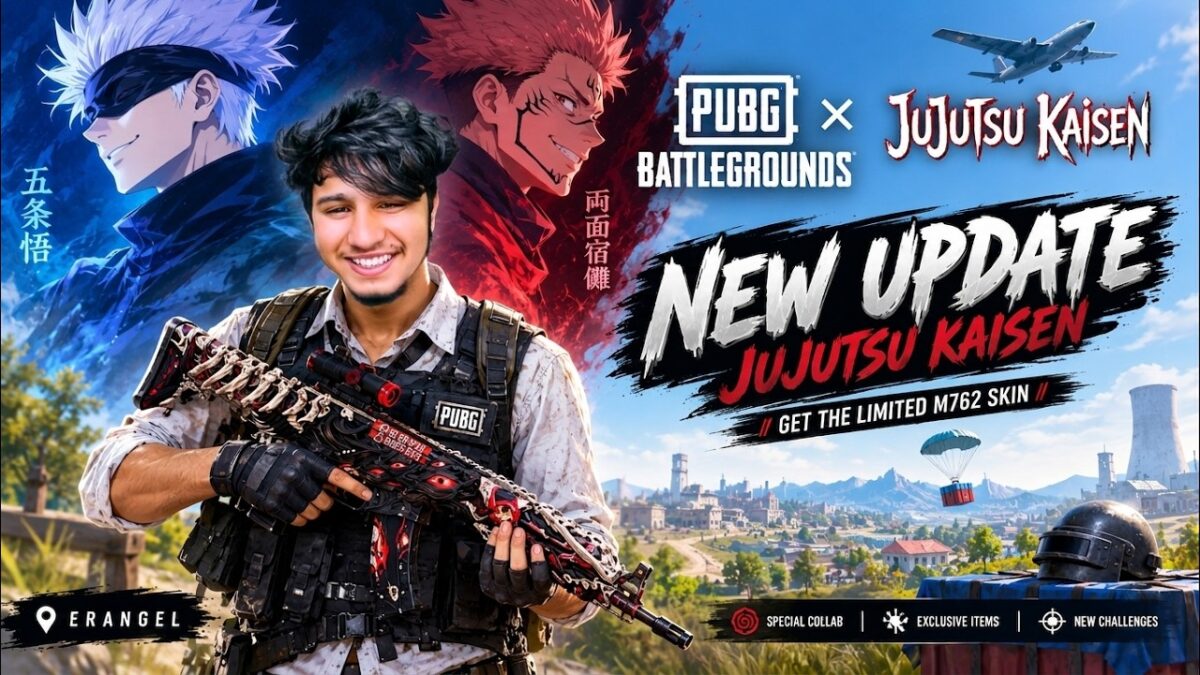 LIVE! No sleep till Rank Up🔴 PUBG x JUJUTSU KAISEN Update | DhamuNp
