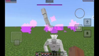 Playing Minecraft with a Jujutsu Kaisen mod (part 1)