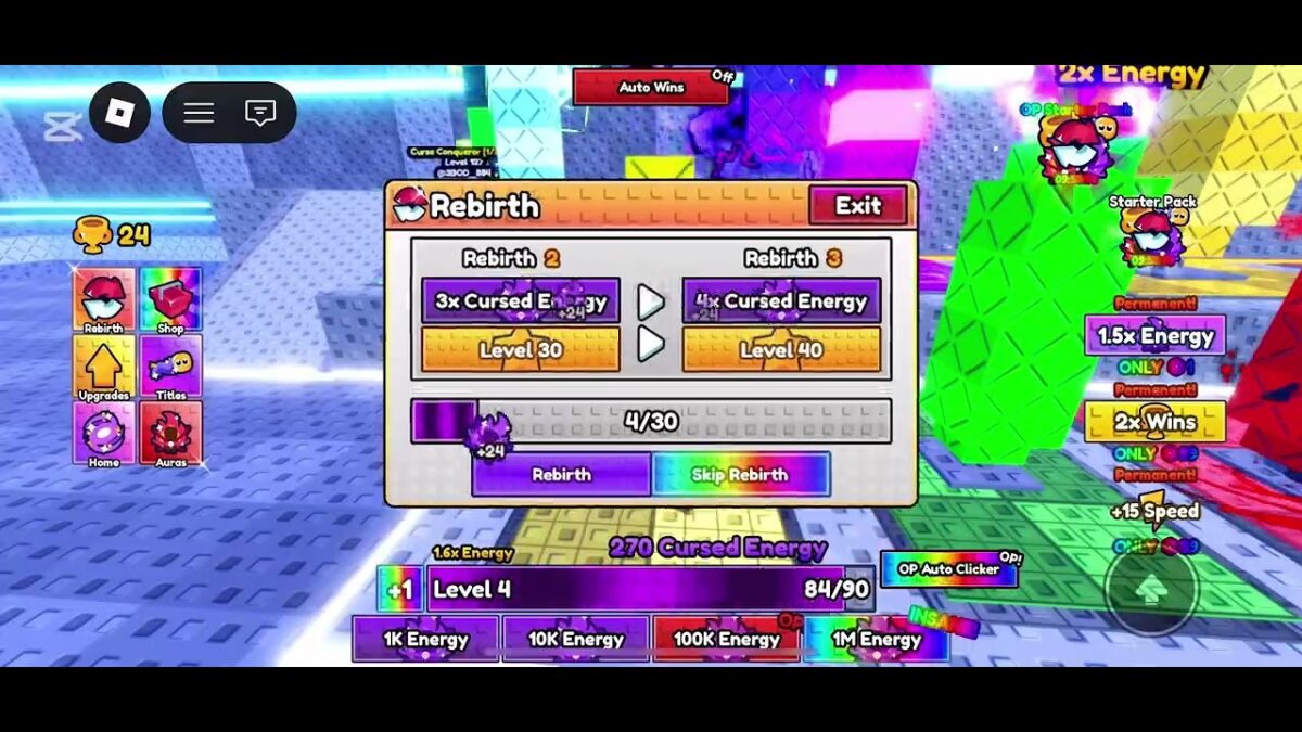 Power Jujutsu Kaisen Roblox Gameplay! Unlock Cursed Energy & Become the Strongest Sorcerer ⚡🔥