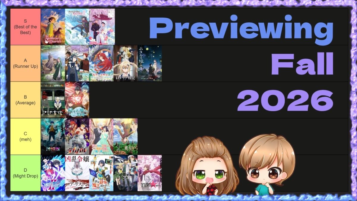 Previewing the Fall 2026 Anime Season #anime