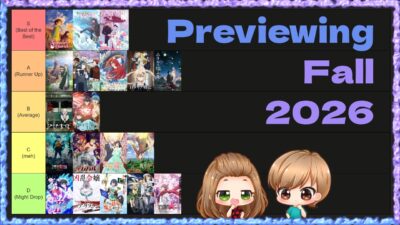 Previewing the Fall 2026 Anime Season #anime