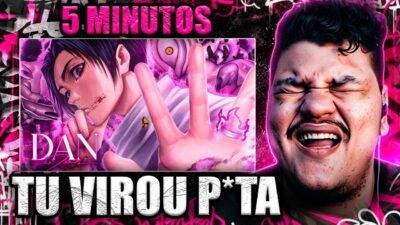 REACT Dan – 5 MINUTOS (Yuta Okkotsu) | Jujutsu Kaisen | Apenas Big React