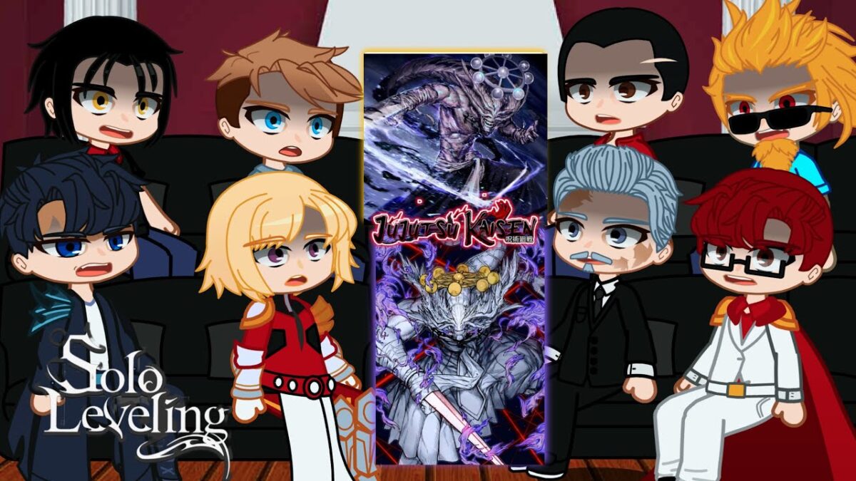 S-rank Hunters react to Mahoraga  || Jujutsu Kaisen || Gacha react 🇧🇷🇺🇸