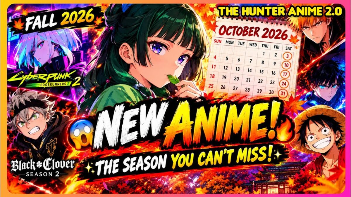 UPCOMING ANIME FALL 2026! 😱🍂 THE BIGGEST ANIME SEASON OF THE YEAR!