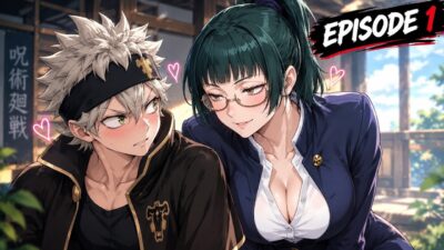 ASTA TELEPORTS INTO JUJUTSU KAISEN | EPISODE 1 | ASTA VS JOGO 🔥