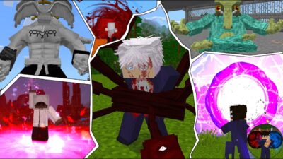 ESSA ATUALIZAÇÃO DA JUJUTSU KAISEN AWEKENING QUEBROU O MINECRAFT PE 26.52