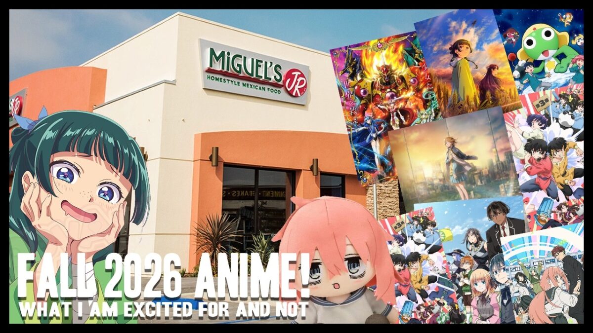 Fall 2026 Seasonal Anime and tacos!