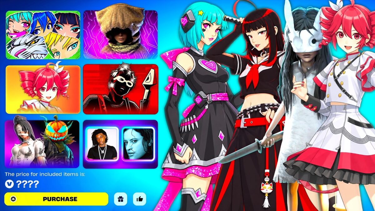 Fortnite OFFICIAL REVEAL (Anime BATTLE PASS Skins, Collabs and Shops)
