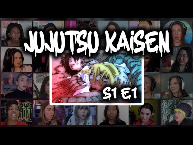 [Girls React] Jujutsu Kaisen Season 1 Episode 1 Reaction
