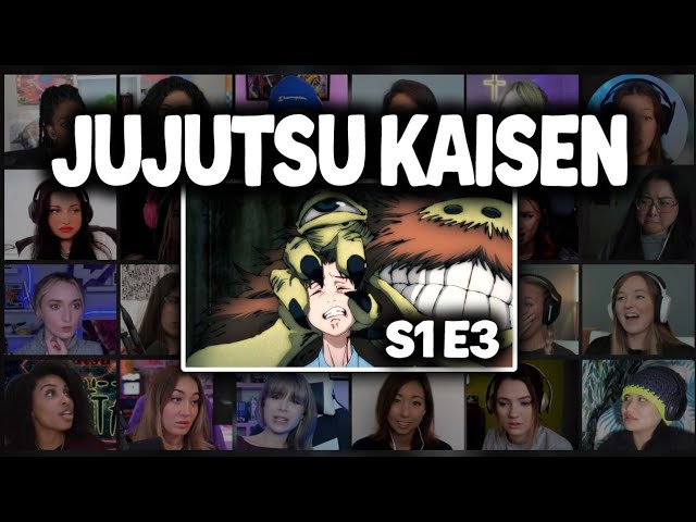 [Girls React] Jujutsu Kaisen Season 1 Episode 3 Reaction