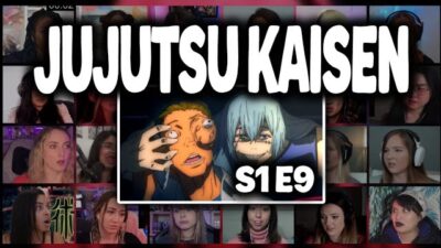 [Girls React] Jujutsu Kaisen Season 1 Episode 9 Reaction