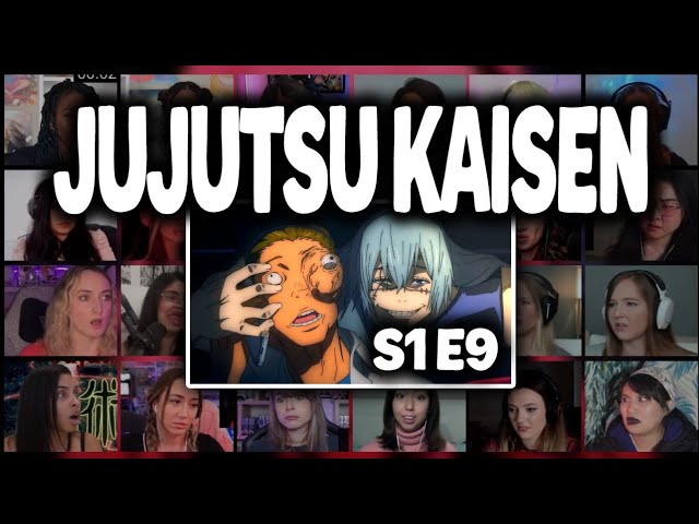 [Girls React] Jujutsu Kaisen Season 1 Episode 9 Reaction