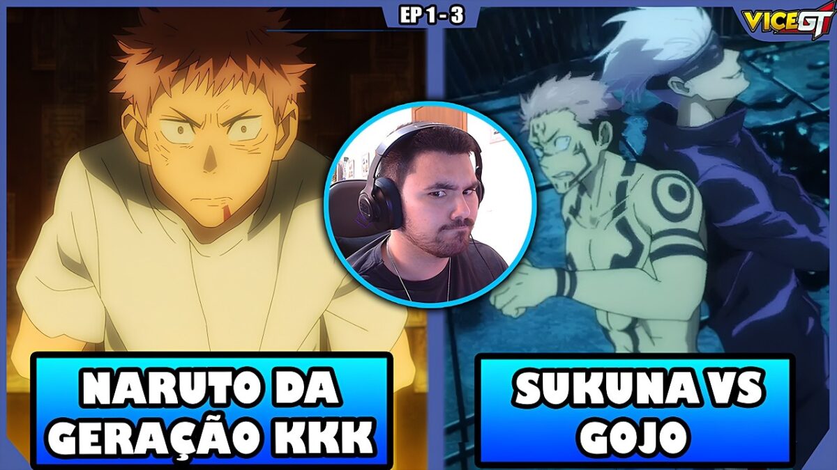 JUJUTSU KAISEN REALMENTE FOI BOM OU FOI MODA? | Jujutsu Kaisen Ep 1-3