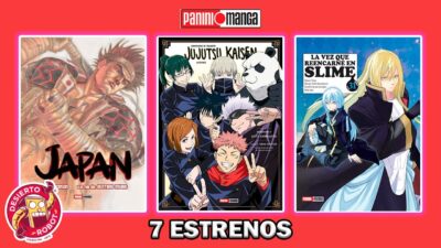 Jujutsu Kaisen, Slime y más: Estrenos Panini Manga en Desierto Robot
