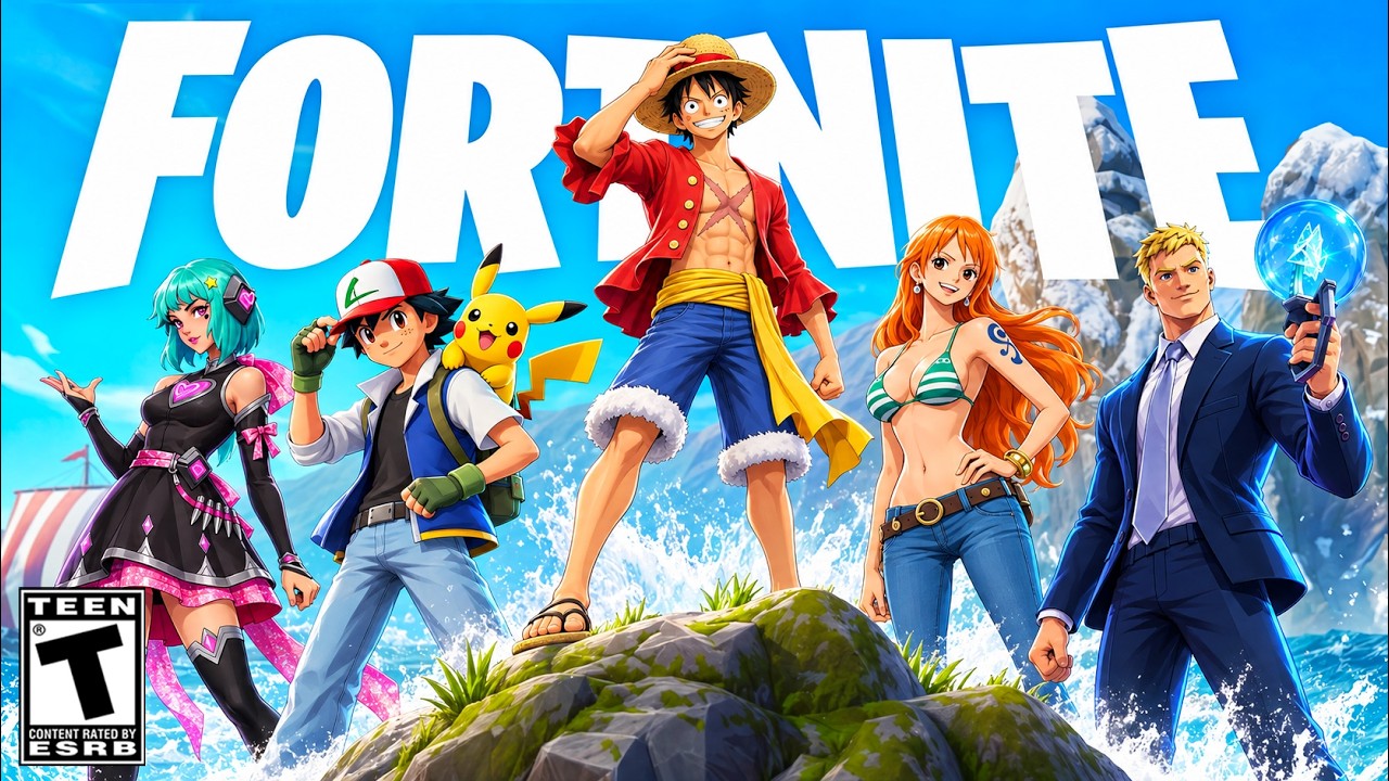 Create Anime Map Our FIRST LOOK at Fortnite’s ANIME Season! - Jujutsu Kaisen Mania Hangout