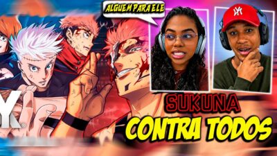 REAGIMOS Sukuna VS. Feiticeiros: Ciclo Amaldiçoado (Jujutsu Kaisen) [Prod. Sobral]